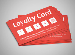 Paper Loyalty Cards