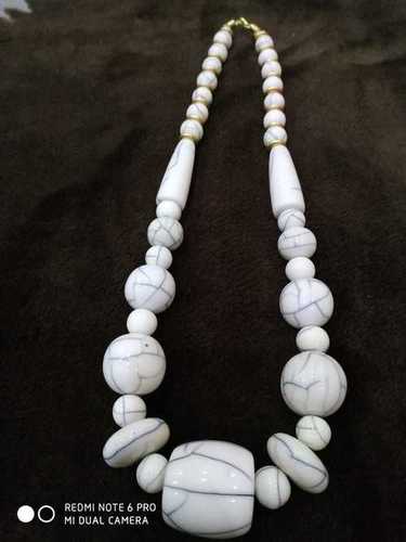 Bone Bead Necklace