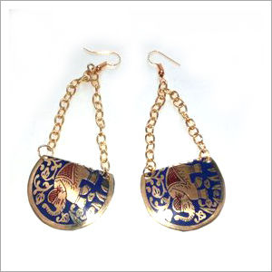 Metal Brass Earring