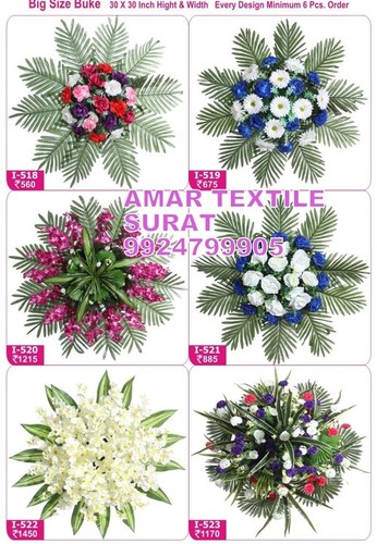 Handmade flower garland decoration