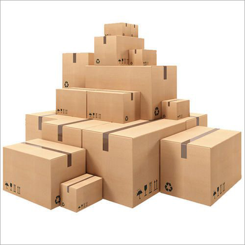 Customized Corrugated Box - Laminated Paper, Varied Sizes and Shapes | Crushproof Edges, Moisture Resistant, Excellent Strength, Versatile Use