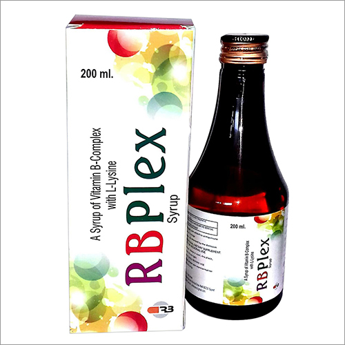 200Ml Vitamin B Complex Syrup General Medicines at Best Price in Ahmedabad R B Remedies Pvt. Ltd.