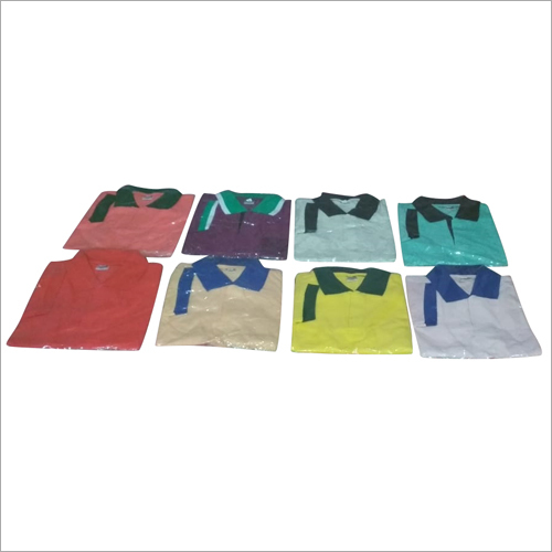 Mens Plain Polo T-Shirt - Polyester, Sizes M-L-XL | Short Sleeve, Polo Collar, Lightweight, Sweat Absorbent, Skin Friendly Texture