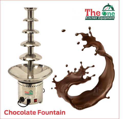 Semi Automatic Chocolate Fountain Machine