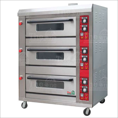 3 DECK OVEN 9 TRAY