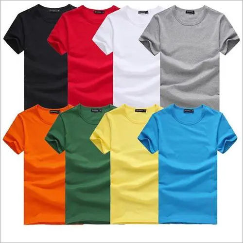 Mens Half Sleeve Round Neck T Shirt