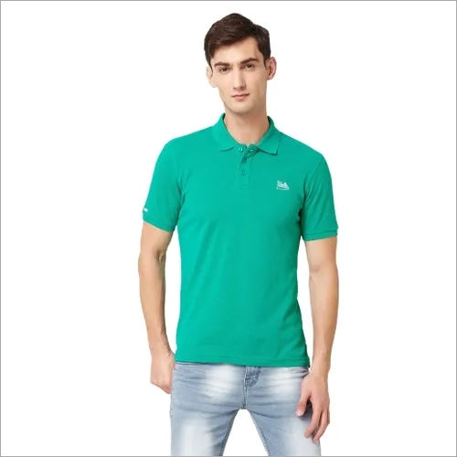 Plain Mens Cotton Polo T Shirt