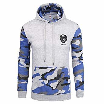 mens grey designer hoodie