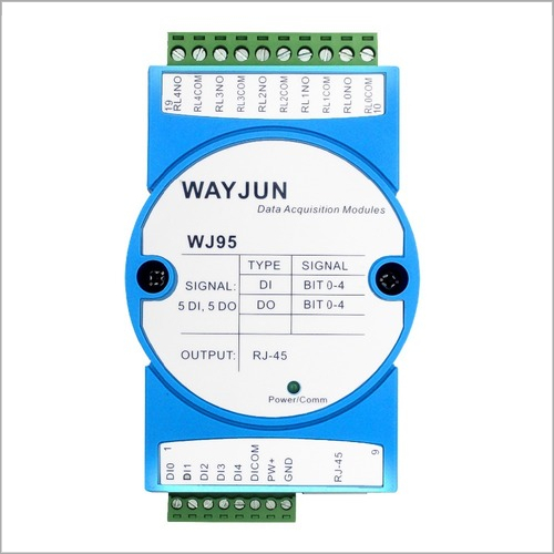 5-CH DI,5-CH DO,network relay,Modbus TCP Module