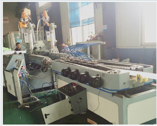110 mm – 250 mm double wall corrugated pipe making machine manufacturer price