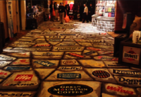 Machine Tufted Carpet - Nylon, Customizable Size 12 Ft Width | 0.5 Inch Pile Height, Latex Backing, Unique Patterns