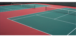 Tennis Court Flooring By UNIQUE INTERIOR STUDIO