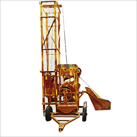 Concrete Four Leg Lift Mixture Machine