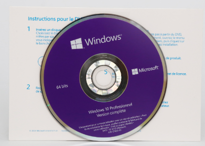 Win 10 Pro OEM Software French language FQC-08920