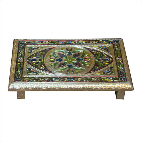 Rectangular Pooja Stool