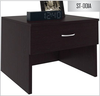 Antique Wood Side Table - 10-35 Kg Weight, Durable Black Finish | 1 Year Warranty, Elegant Design