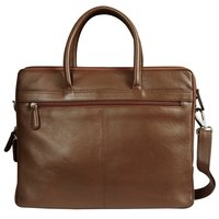 Men Leather Laptop Organizer Bag