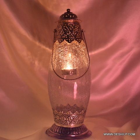 Creak Glass T Light Lantern