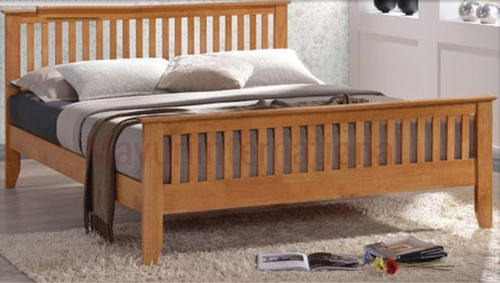 Wooden Bed - Rectangular Shape 1-15 mm Thickness 20-95 kg Weight | Premium Quality Wood Design