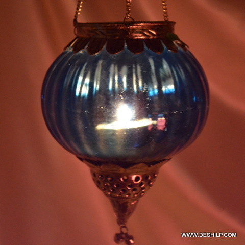 Colorful Hanging T Light Candle