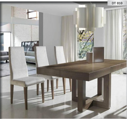 Brown & White Dinning Table