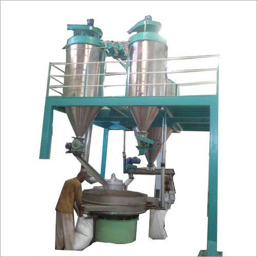 Blue Pneumatic Conveying Machine