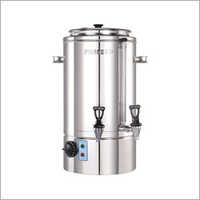 Electric Tea Making Machine - Stainless Steel, Large Capacity, Silver Finish | Automatic Operation, Effortless Pouring, Easy Transport Handles