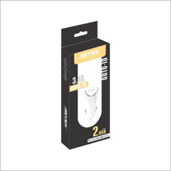 Car Charger Dual USB With Cable 3.1 A