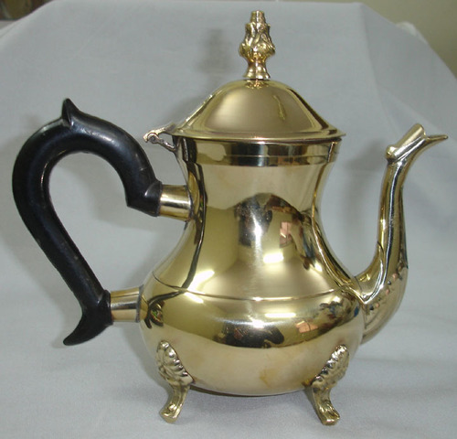 Brass Tea Pot By I. F. EXPORTS CORPORATION