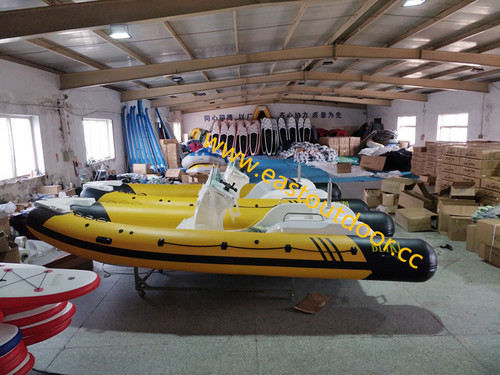 Rigid Hull Fiberglass Inflatable Boat