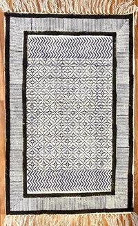 Block Pronted Cotton Rugs