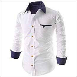 Washable Mens White Shirts