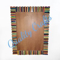 Bone Multi Color Picture Frame - Polished Finish, Eco-friendly Material, Modern Design With Intricate Detailing