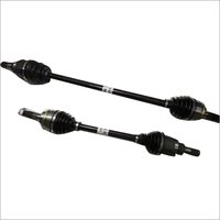 Polished Wheel Front Axle