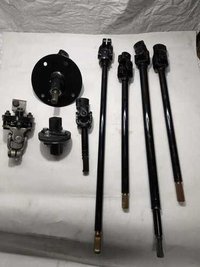 Steering Cross Assembly - Polished Steel, 100-500 Weight Range | Durable Design For Precision Steering Control