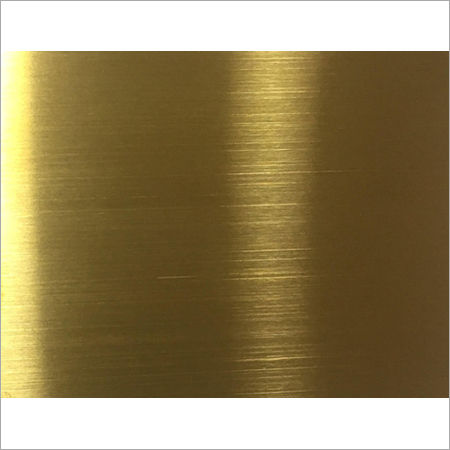 PVD Colour Coated Hairline Stainless Steel Sheets