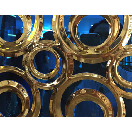 Round Dutone Stainless Steel Design Sheets