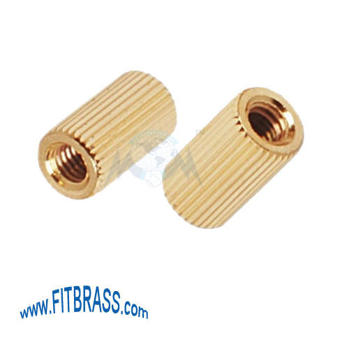 Brass Straight Knurling Insert