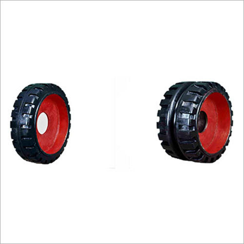 Solid Tyre Wheel Assy Diameter: 1-8 Inch (In)