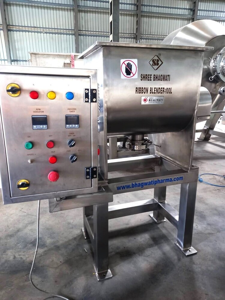 Ribbon Blender Machine for Spices powder mixing - 30 Kgs