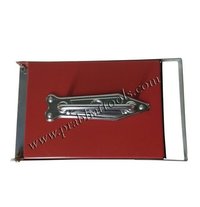 Hand Magnetic Separator - Color: Red And Silver