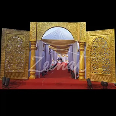Golden Wedding Gate