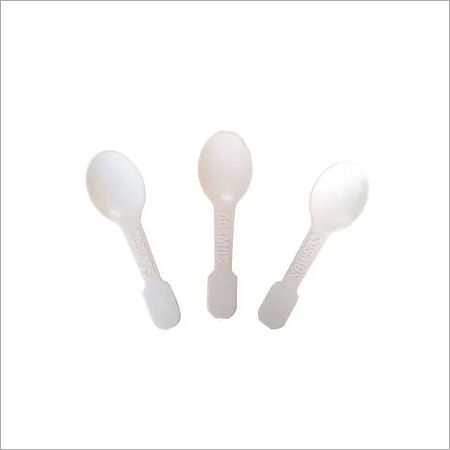 Dessert Spoon - Color: White