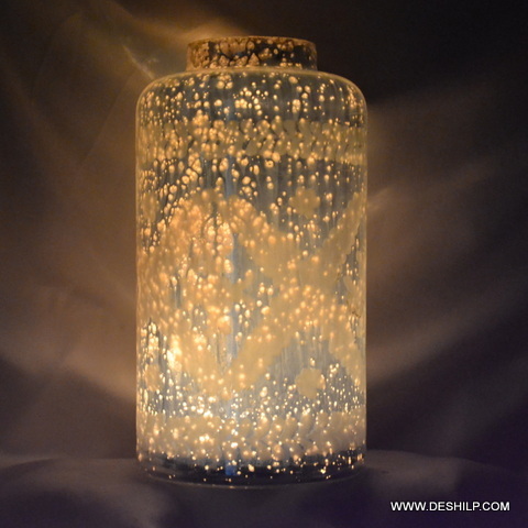 Small Festive Holder - Material: Glass