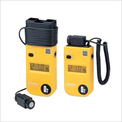 Confined Space Oxygen Analyser - Plastic, 66x170x29 mm | 300g Weight, Ideal for Hypoxic Air Fire Prevention and Medical Applications