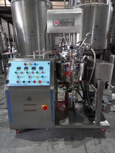 Vacuum Emulsifying Mixer Capacity: As Per The Client Required Kg/Hr
