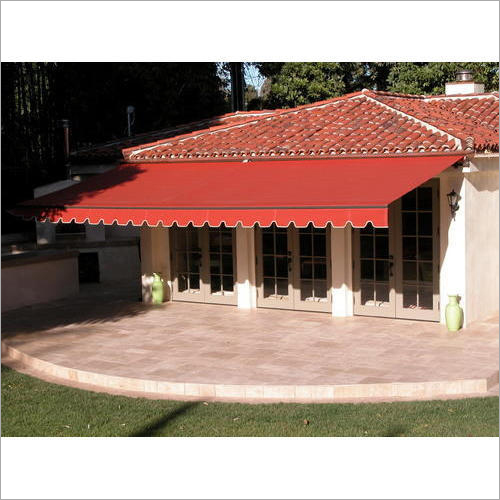 Polyester Red Canvas Awnings