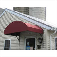 Commercial Retail Awnings - 100% Solution Dyed Acrylic, Dome Shape, 160-320 Weight, Adjustable Height 22-54 Inch | Rust, Fade, Mildew Resistant, Elegant Metal Frame