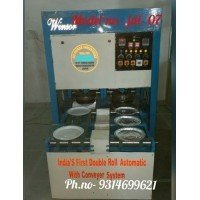 Double Conyevor Automatic Paper Plate Making Machine