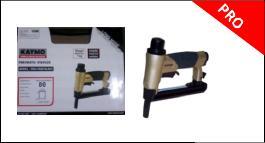 Silver Colored Pneumatic Stapler - Application: For Wood Working Use